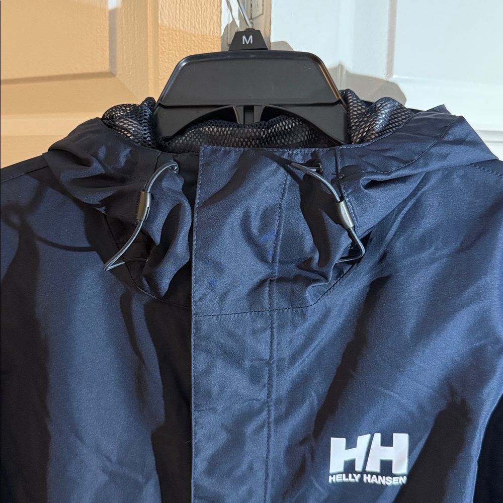 Helly Hansen Navy Windbreaker Jacket - Picture 3 of 8